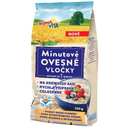 Bonavita Minutové ovesné vločky 350g (24)
