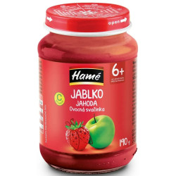 Hamé Kojenecká výživa 190g Jablko a Jahoda