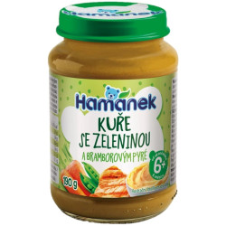 Hamánek 190g Kuře se zeleninou a bramborovým pyré (8)