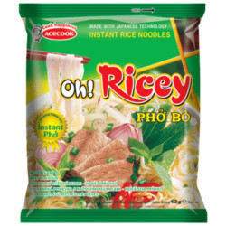 Oh Ricey instantní nudle 63g hovězí (Pho OhRicey) (30)