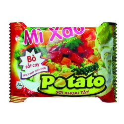 Potato 75g smažené nudle pikantní hovězí (MI XAO) (30)