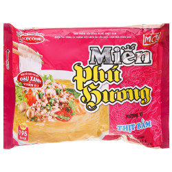 Mien PHU HUONG skleněné nudle 55g Thit Bam vepřové maso (24)