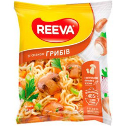 Reeva instantní nudle 85g Houby (20)