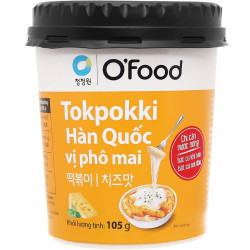 O´Food Tokpokki 105g miska sýrová omáčka (vi pho mai) (24)