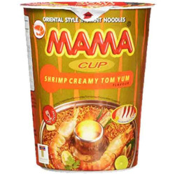 MAMA instantní polévka v kelímku 70g Shrimp Creamy Tom Yum (12)