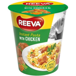 Reeva instantní těstoviny 70g v kelímku s kuřecí příchutí (8)
