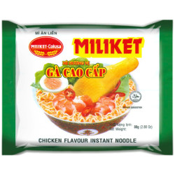 Miliket instantní nudle 80g Kuřecí ga cao cap (30)