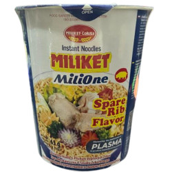 Miliket instantní nudle 65g kelímek Mi Suon (Spare Rib) (24)