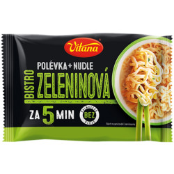 VITANA Chutě světa Instantní nudle Zeleninová 66g (20)