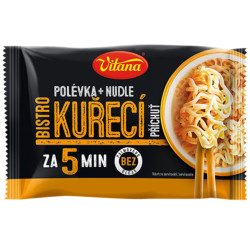 VITANA Chutě světa Instantní nudle Kuřecí 66g (20)