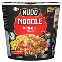 Nudo instantní nudle 60g kelímek Domatesli Tomato (24)