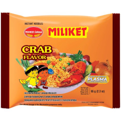 Miliket Instantní nudle 65g Krabí (24)