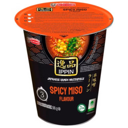 IPPIN cup instantní ramen 73g Spicy Miso (16)