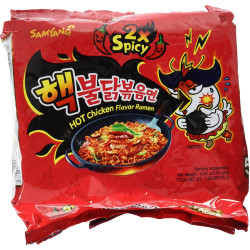 Samyang Buldak 2x Spicy Hot Chicken 140g bal/5ks (40)