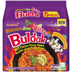Samyang Buldak Chicken 130g Habanero Lime (5)