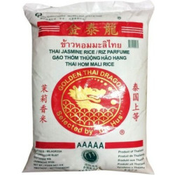 Jasminové rýže 9kg Golden Thai Dragon (gao rong do)