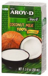 Aroy-D UHT kokosové mléko 250ml (6)