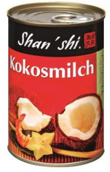 Shan Shi kokosové mléko 400ml (12)
