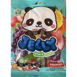 DoublePanda Jelly pocket 240g Assaorted želé (Thach Que) - modrý