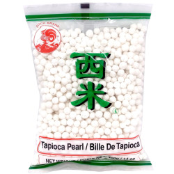 Cock Brand tapiokové perly malé 400g (tran chau trang) (50/bal)