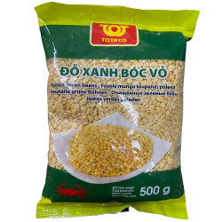 Fazole mungo loupaná 500g TOTACO (Do xanh boc vo)