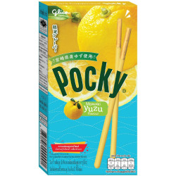 Glico Pocky tyčinky 33g Miyazaki YuZu - Lemon