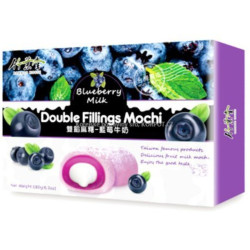 Bamboo House Mochi 180g Double Filling (krabice) - Blueberry