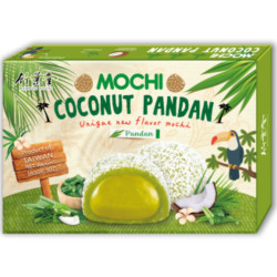 Bamboo House Mochi 180g Coconut Panda (krabice) - Pandan