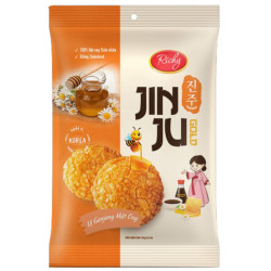 Richy Banh gao Jinju 120g (rýžové krekry) - s medem (mat ong)