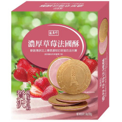 SHJ - Thick Cookies 168g Biscuit Strawberry Flavor