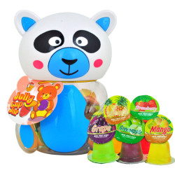 Jelly cup želé 100ks x 13g pokladnička Kočka (100)