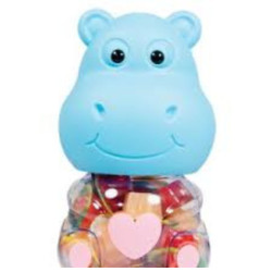 Jelly cup želé 100ks x 13g pokladnička Hippo (100)