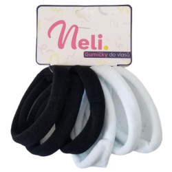 Gumičky na vlasy 6cm Neli - Jule IMC-00749 (bal/20sad)