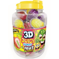 JohnyBee 3D Juicy Gummy Fruit želé 18g (60)