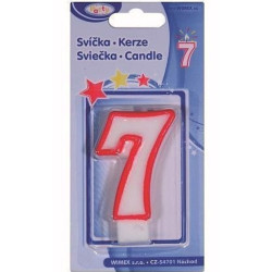 Wimex narozeninové svíčky číslo 7 (12)