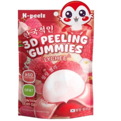 K-Peelz 3D Peeling Gummies 75g želé Lychee (50)