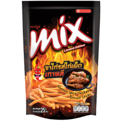 Vfood Mix chipsy 50g Spicy Korean Chicken (Que cay Thai Lan) (6)