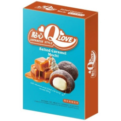 QLove Mochi Deluxe 180g koláčky Salted Caramel (24)
