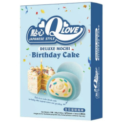 QLove Mochi Deluxe 168g koláčky Birthday Cake (24)