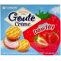 Orion Goute Creme 320g Strawberry yogurt (vi dau sua chua)