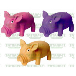 Tatrapet hračka prase latex 15cm mix barevné