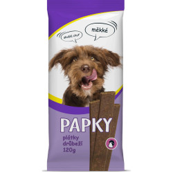 Papky plátky drůbeží 120g (18)