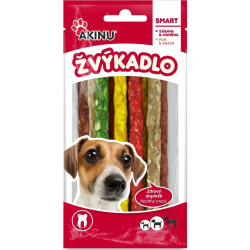 AKINU žvýkadlo tyčinky barevné 12,5cm 9ks (25)