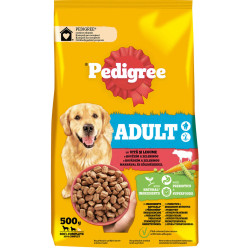 Pedigree granule 500g Adult Hovězí se zeleninou DJ68A (12)