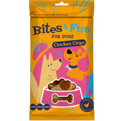 AKINU Bites and Fun 85g Kuřecí chipsy pro psy (20)