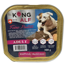 KING ALF paštika pro psy 300g Hovězí (9)