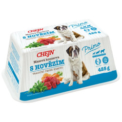 Chejn Primo vanička pro psy 425g s hovězím (8)