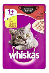 Whiskas kapsa 85g creamy soup hovězí 1+ (28)