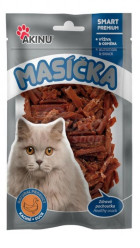 AKINU kachní nudličky pro kočky 50g (30)