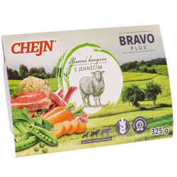 Chejn Bravo 325g vanička pro psy s jehněčím (12)